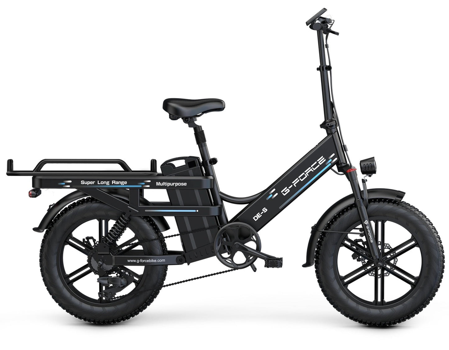 G-FORCE DE-S Fat Tyre Long Range Electric Cargo Bike