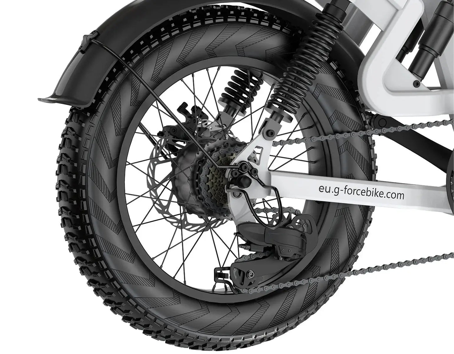 G-FORCE RS ST Step-Thru Fat Tyre Electric Bike