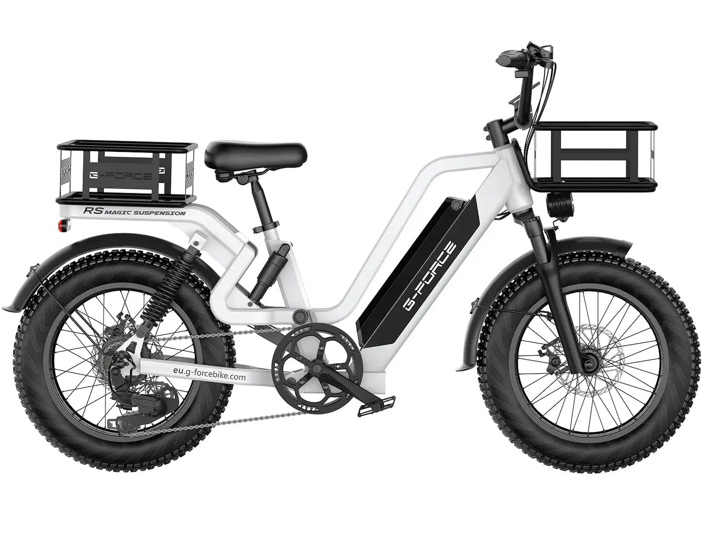 G-FORCE RS ST Step-Thru Fat Tyre Electric Bike