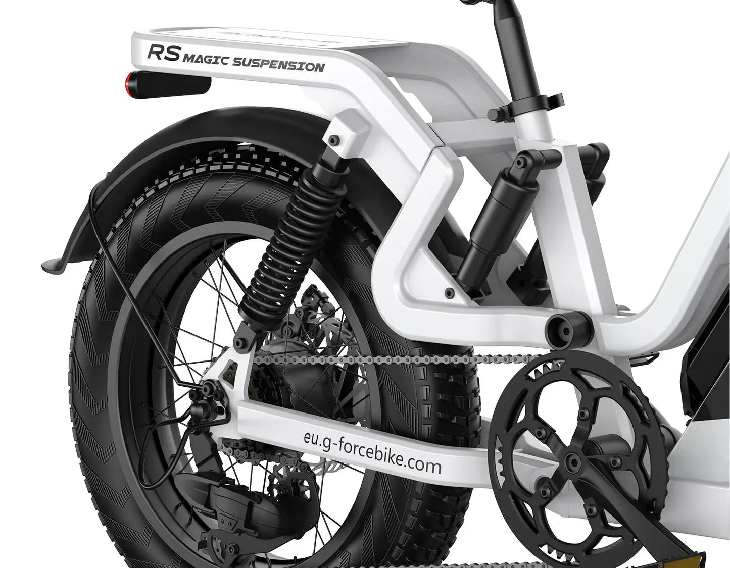 G-FORCE RS ST Step-Thru Fat Tyre Electric Bike
