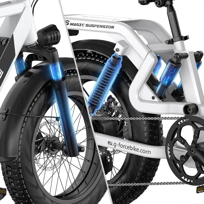 G-FORCE RS ST Step-Thru Fat Tyre Electric Bike