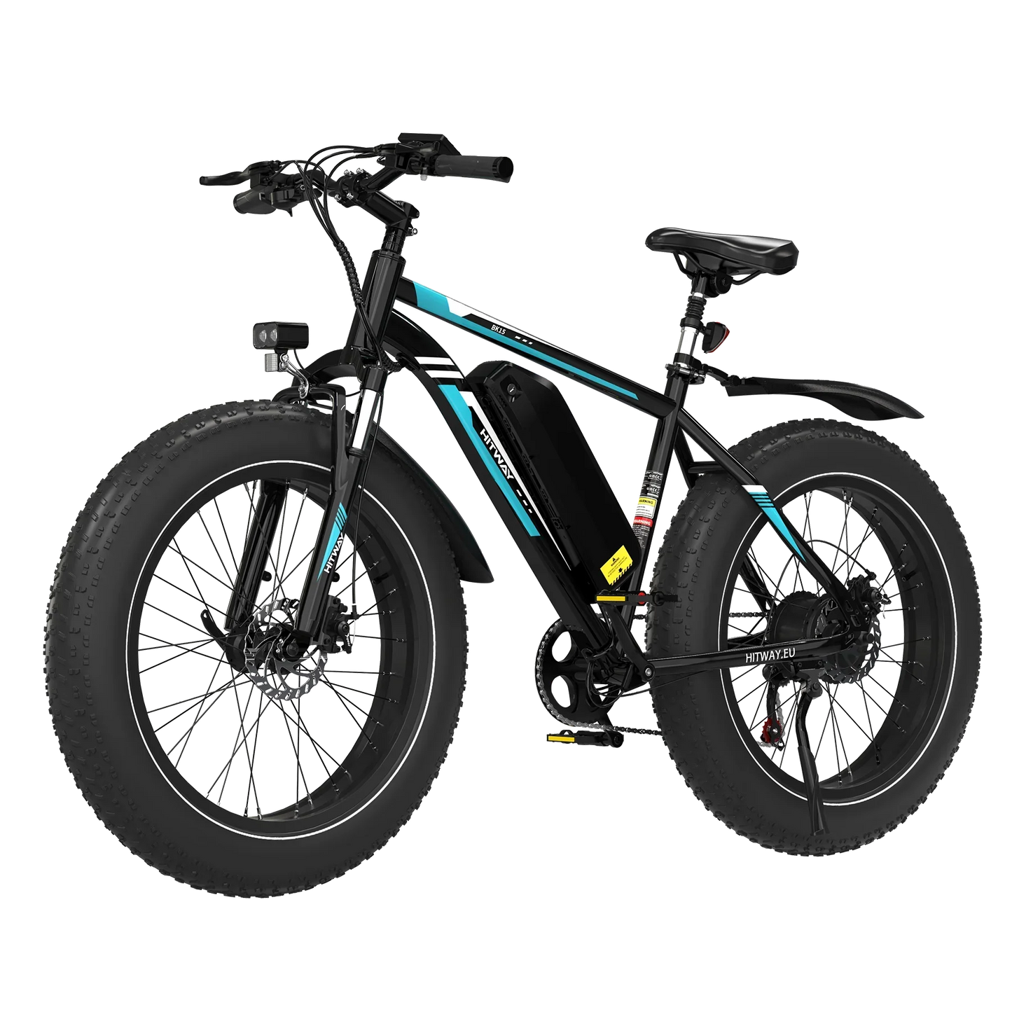 HITWAY BK15 4.0 Fat Tyre Electric Bike – 250W, 48V 15.6Ah, NFC