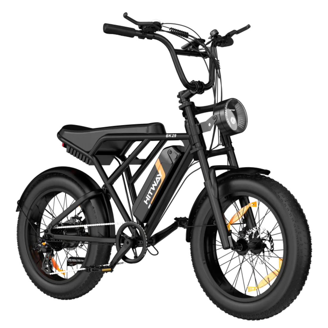 HITWAY BK29 Fat-Tyre Electric Bike – 48V 15Ah, 26×4.0, Dual Suspension