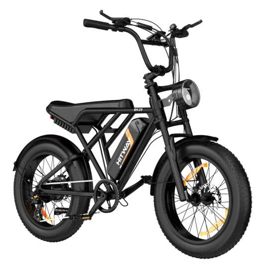 HITWAY BK29 Fat-Tyre Electric Bike – 48V 15Ah, 26×4.0, Dual Suspension