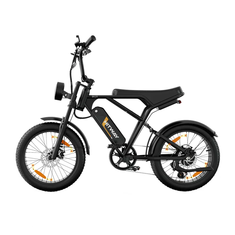 HITWAY BK29 Fat-Tyre Electric Bike – 48V 15Ah, 26×4.0, Dual Suspension