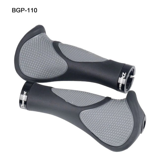 Ergonomic Handlebar Grips TPR Rubber Integrated Hand Rest With Shock Absorption