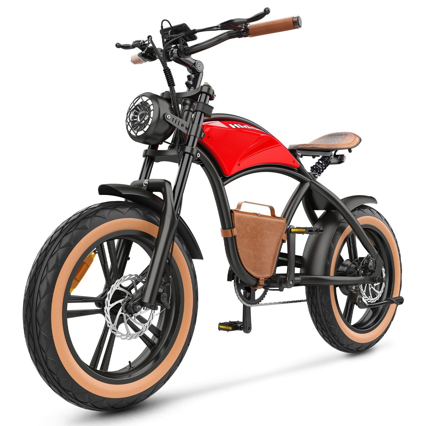 Hidoes® B10 -1000W Retro Vintage Fat Tyre Electric Bike