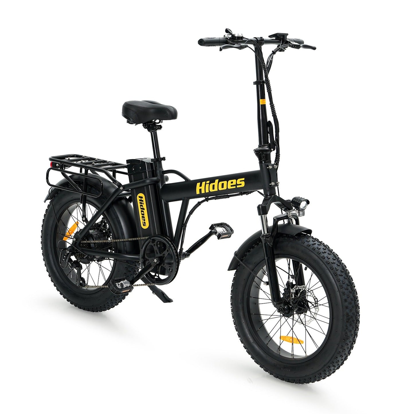 Hidoes® F3 Fat-Tyre Electric Bike – 250W, 48V 13Ah, 20″ × 4.0″