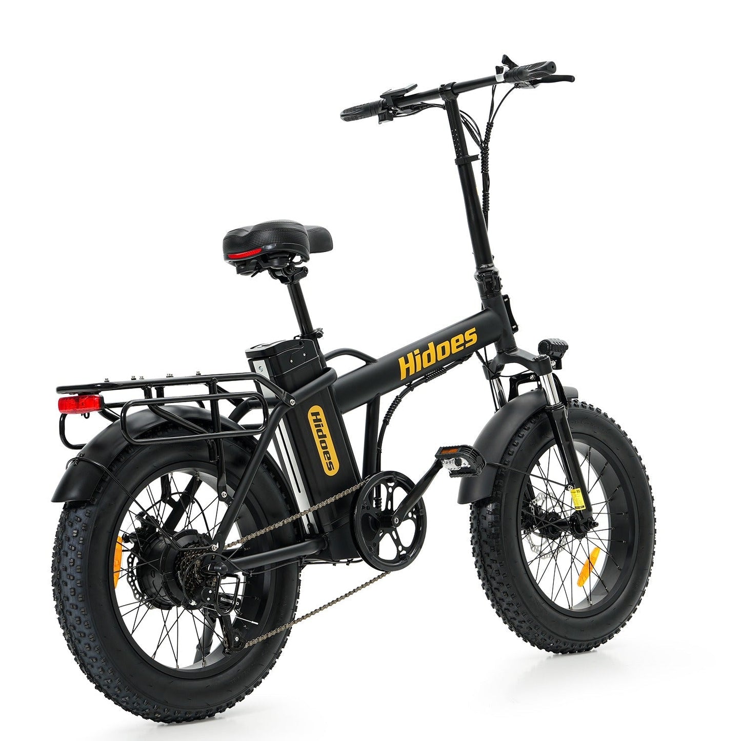 Hidoes® F3 Fat-Tyre Electric Bike – 250W, 48V 13Ah, 20″ × 4.0″