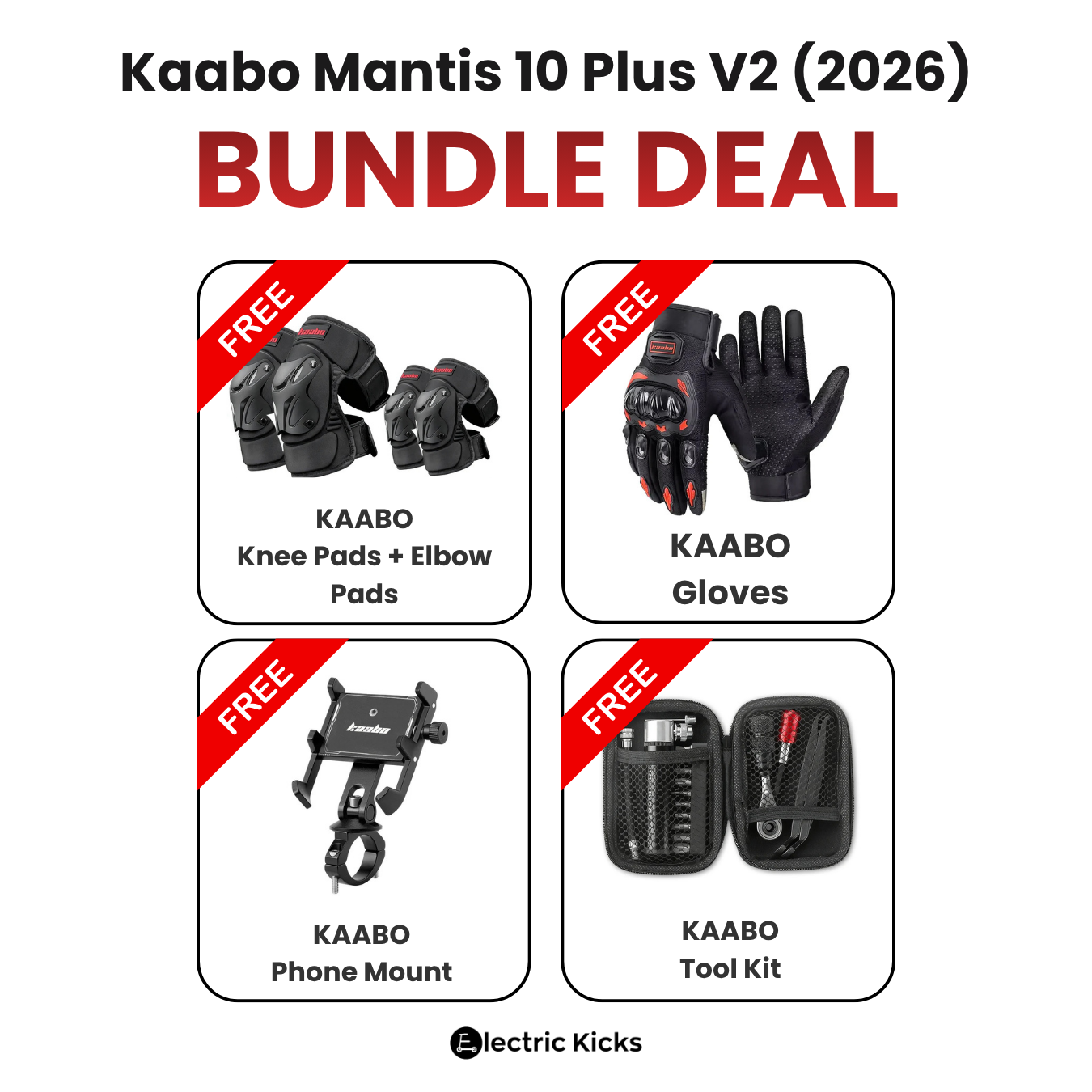 Kaabo Mantis 10 Plus V2 (2026) Electric Scooter