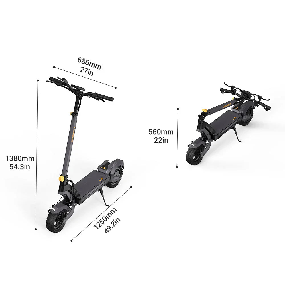 Ausom L2 800W Electric Scooter (Single Motor)