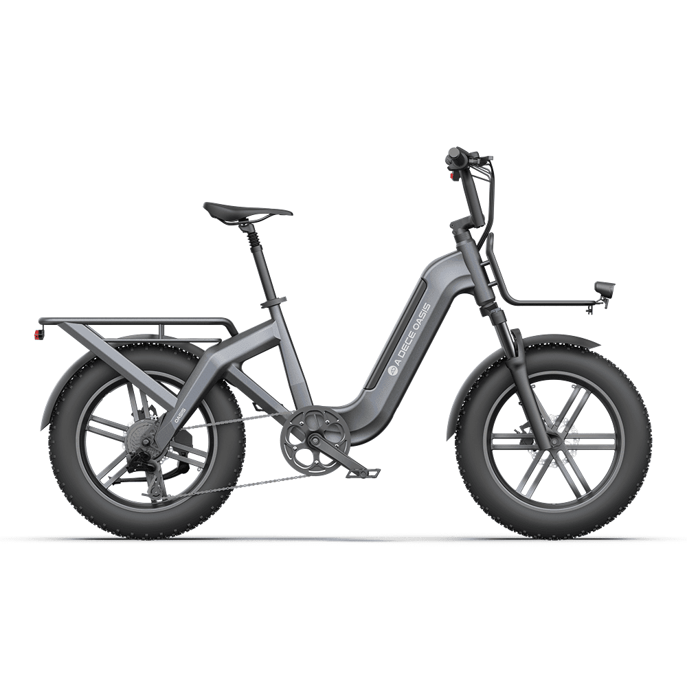 ADO Oasis One 20x4 Fat Tyre Electric Bike – 250W 120km Range