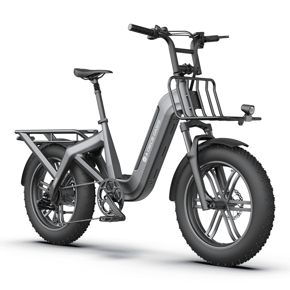 ADO Oasis One 20x4 Fat Tyre Electric Bike – 250W 120km Range