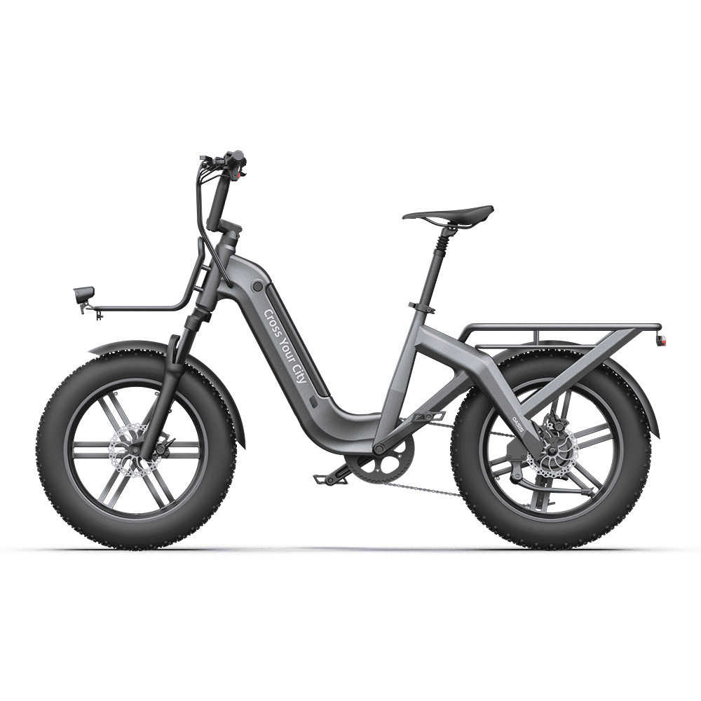 ADO Oasis One 20x4 Fat Tyre Electric Bike – 250W 120km Range