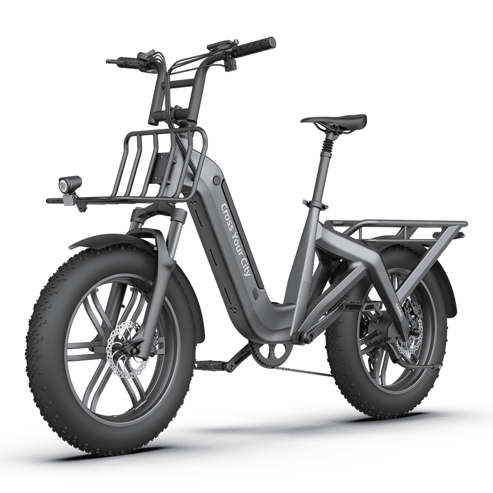 ADO Oasis One 20x4 Fat Tyre Electric Bike – 250W 120km Range