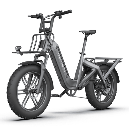 ADO Oasis One 20x4 Fat Tyre Electric Bike – 250W 120km Range