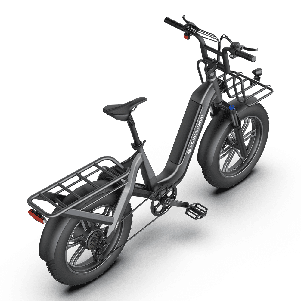 ADO Oasis One 20x4 Fat Tyre Electric Bike – 250W 120km Range