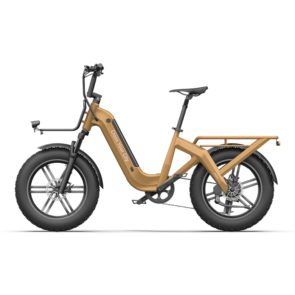 ADO Oasis One 20x4 Fat Tyre Electric Bike – 250W 120km Range