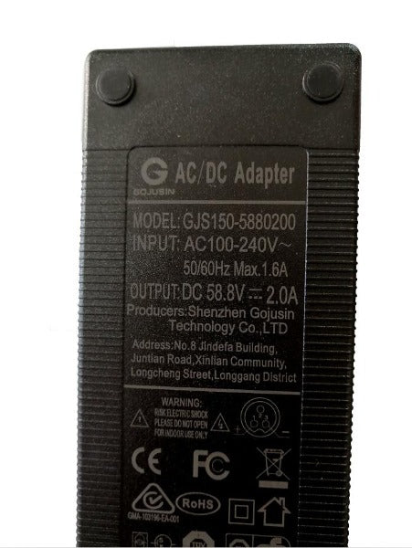 Original Charger 52V For ZERO 8X 10 10X Electric Scooters