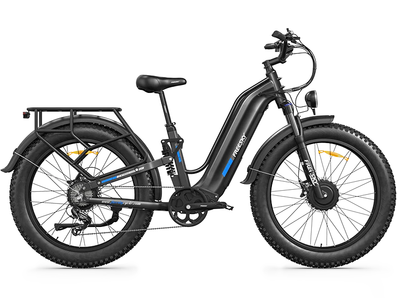 FREESKY Ranger Air M-540 Step-Through Electric Bike – 3500W Peak Dual Motor