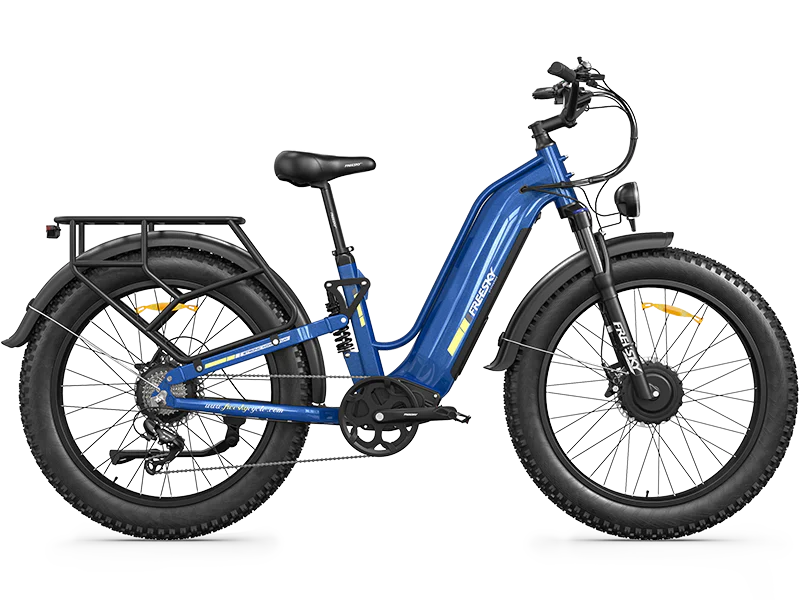 FREESKY Ranger Air M-540 Step-Through Electric Bike – 3500W Peak Dual Motor