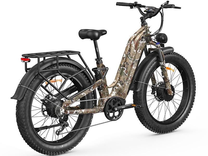 FREESKY Ranger Air M-540 Step-Through Electric Bike – 3500W Peak Dual Motor
