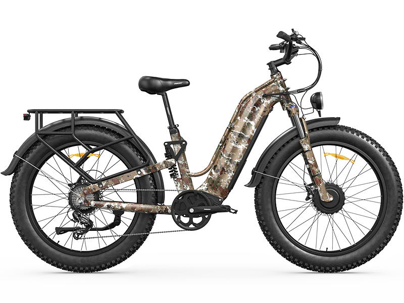 FREESKY Ranger Air M-540 Step-Through Electric Bike – 3500W Peak Dual Motor