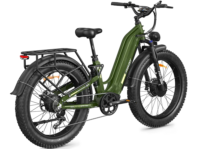 FREESKY Ranger Air M-540 Step-Through Electric Bike – 3500W Peak Dual Motor