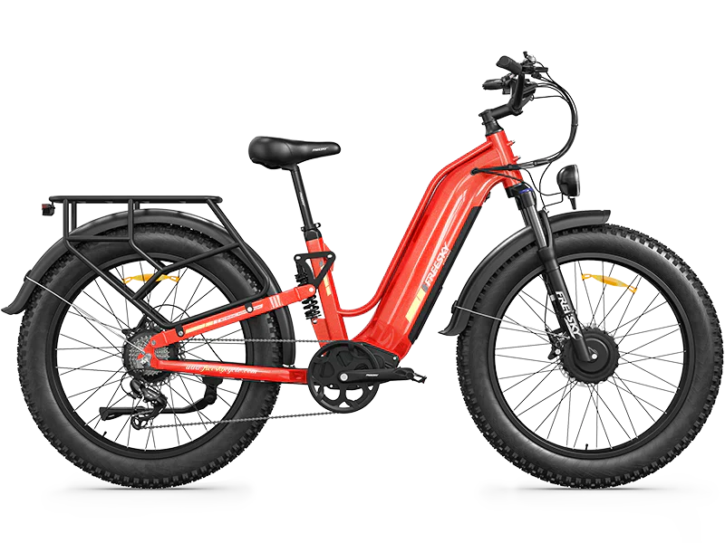 FREESKY Ranger Air M-540 Step-Through Electric Bike – 3500W Peak Dual Motor