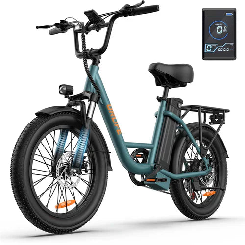URLIFE E20 500W Electric Fat Tyre Bike – 48V 13Ah Removable Battery