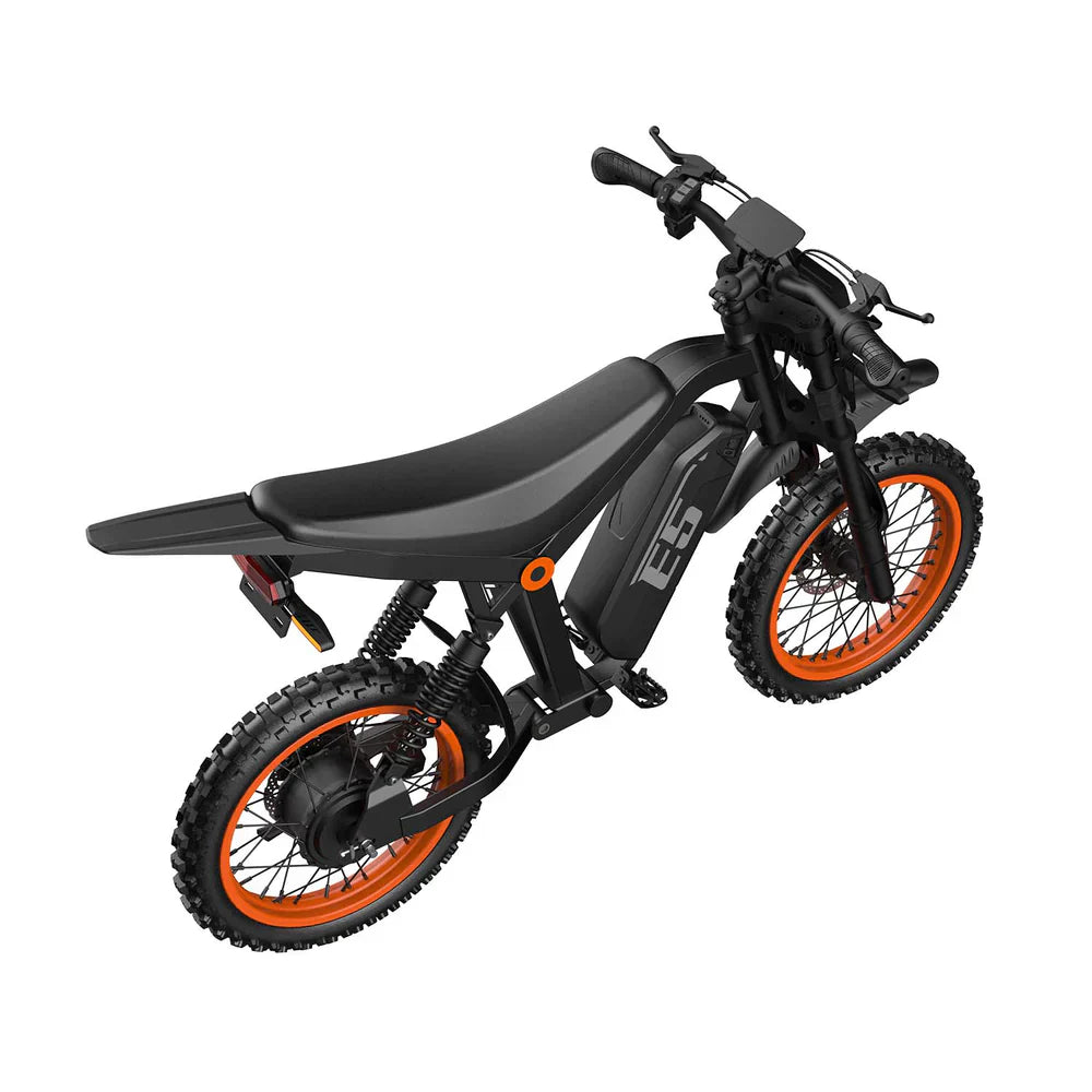 URLIFE E5 Electric Dirt Bike for Teens & Adults – 2000W Peak 48V 20Ah