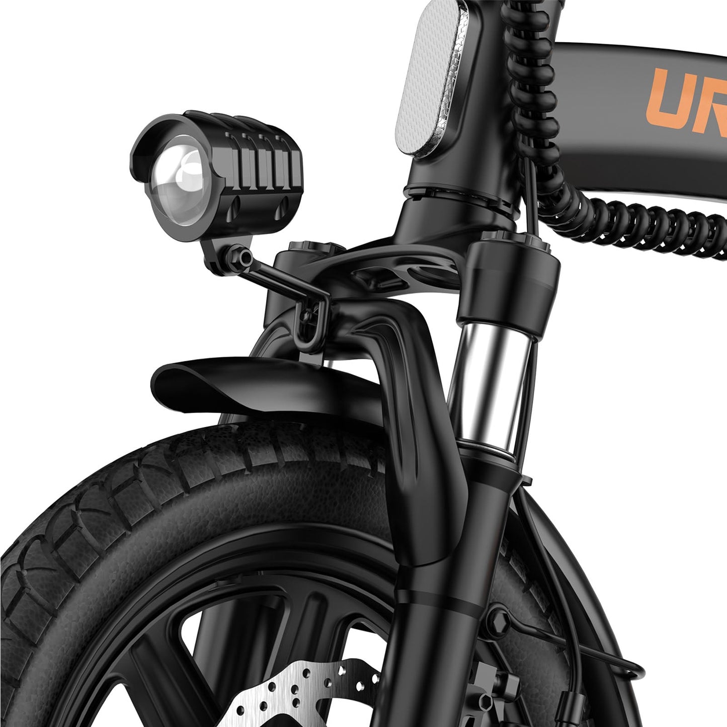 URLIFE F1L 14-Inch Foldable Electric Bike – 48V 350W Motor, 25km/h