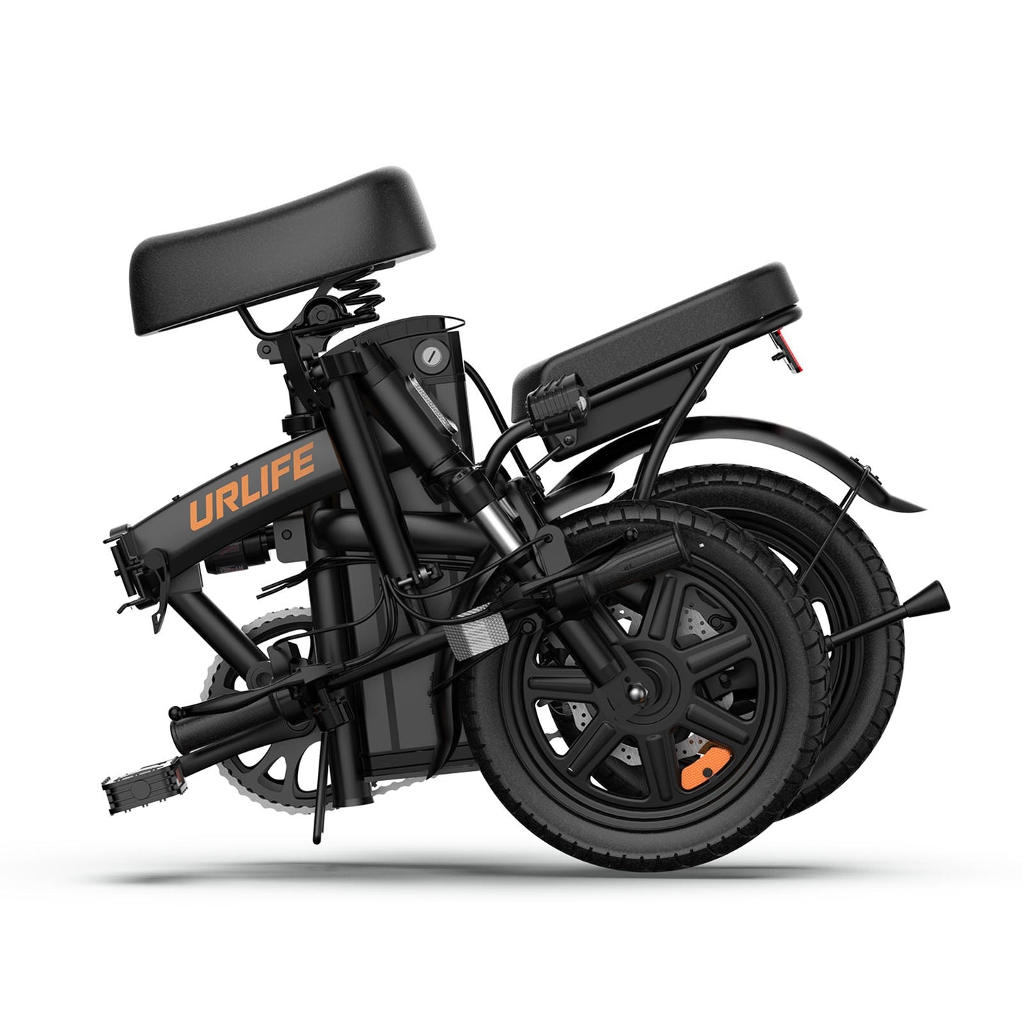 URLIFE F1L 14-Inch Foldable Electric Bike – 48V 350W Motor, 25km/h