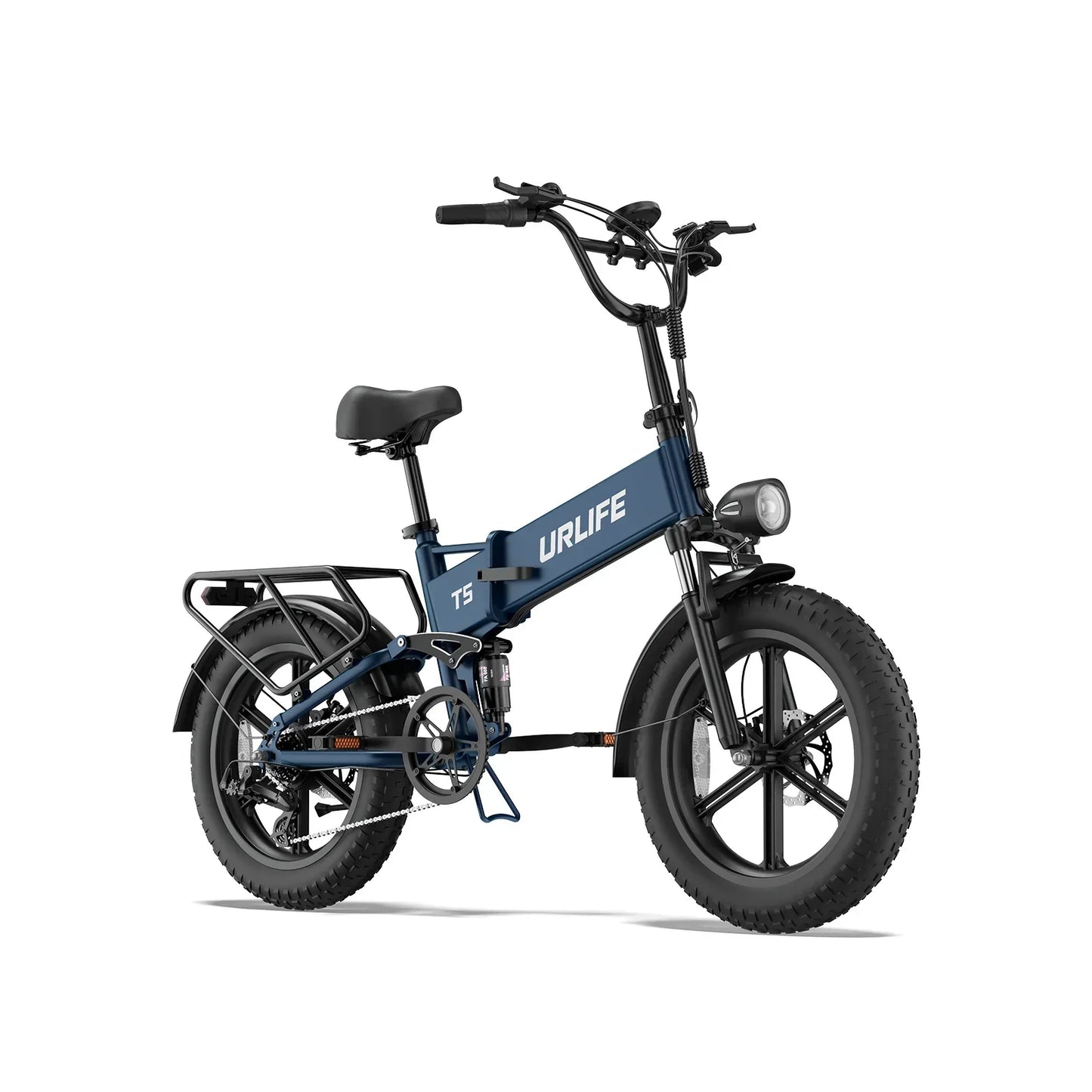 URLIFE T5 Fat Tyre Electric Bike – 750W Folding E-Bike