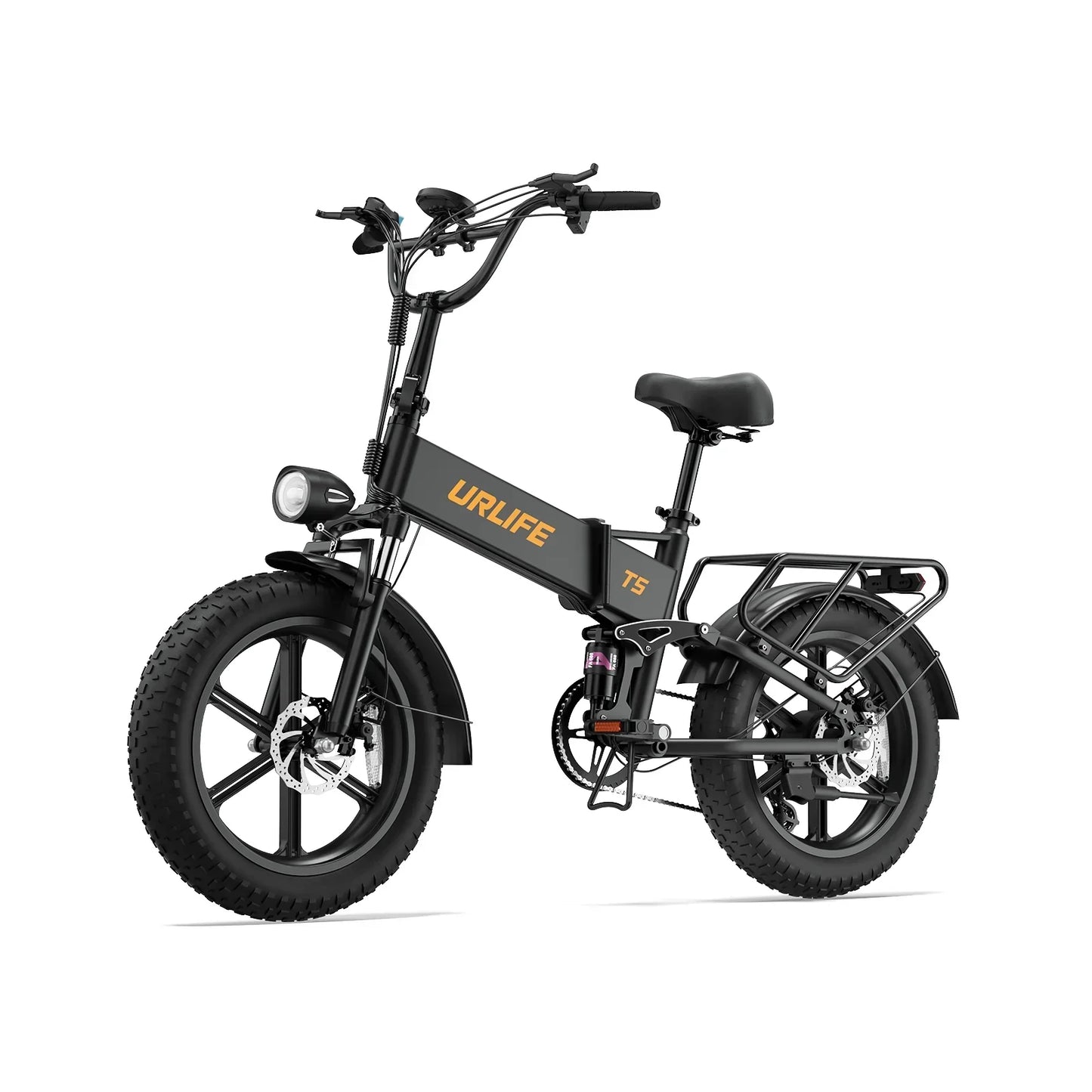 URLIFE T5 Fat Tyre Electric Bike – 750W Folding E-Bike