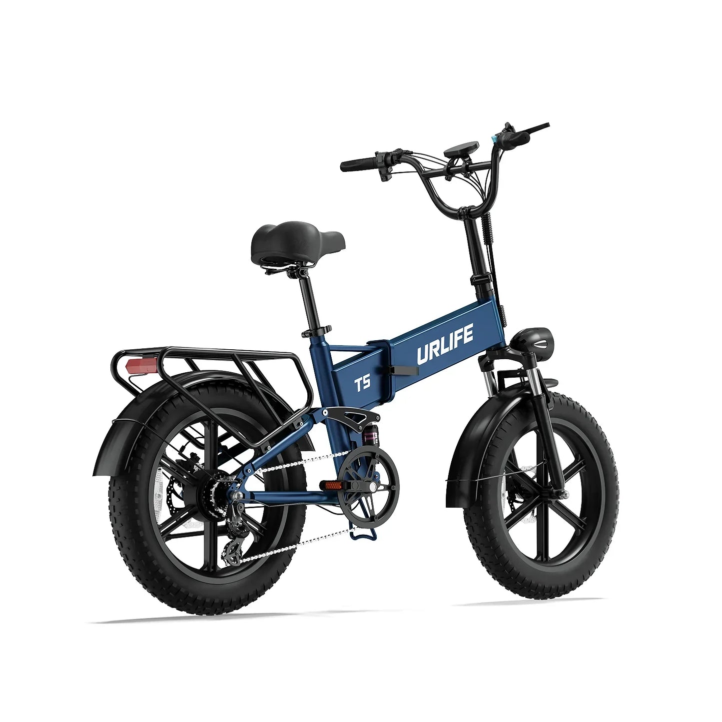 URLIFE T5 Fat Tyre Electric Bike – 750W Folding E-Bike
