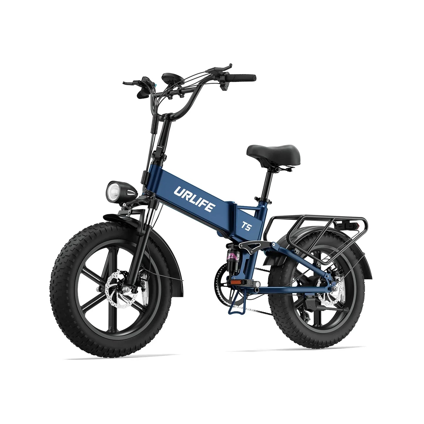 URLIFE T5 Fat Tyre Electric Bike – 750W Folding E-Bike