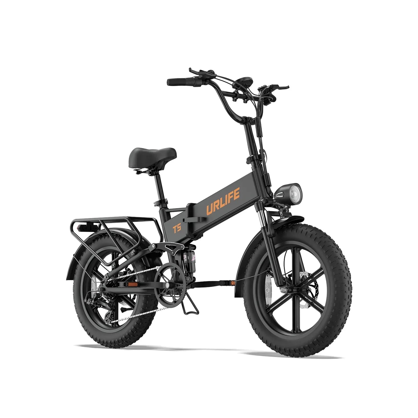 URLIFE T5 Fat Tyre Electric Bike – 750W Folding E-Bike