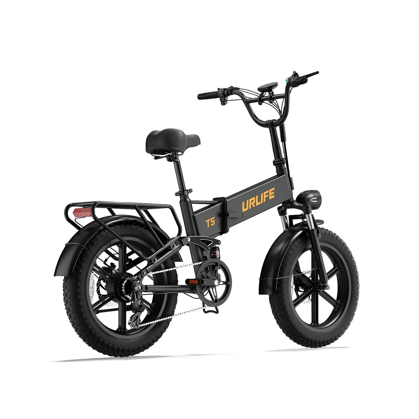 URLIFE T5 Fat Tyre Electric Bike – 750W Folding E-Bike
