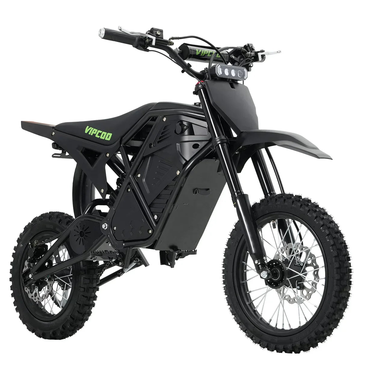 VIPCOO H3 Electric Dirt Bike – 3500W Peak, 48V 23Ah, 63 km/h