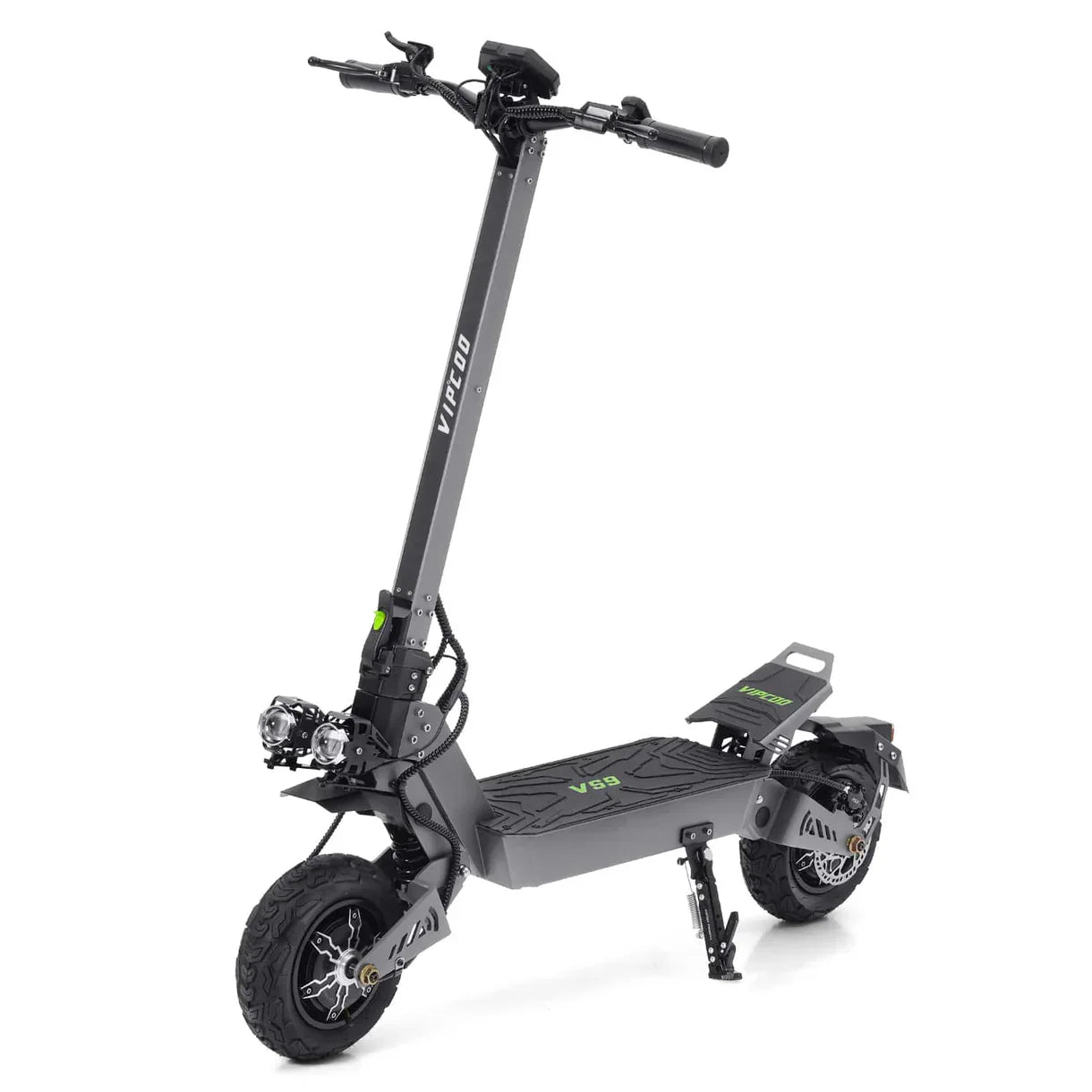 VIPCOO VS9 3600W Dual Motor Electric Scooter – 60V 26Ah, 65 km/h, 11″ Off-Road Tyres, Hydraulic Brakes