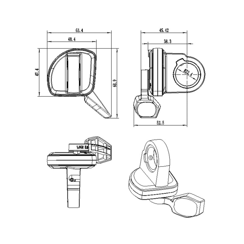 WideWheel 2020 PRO Throttle Upgrade