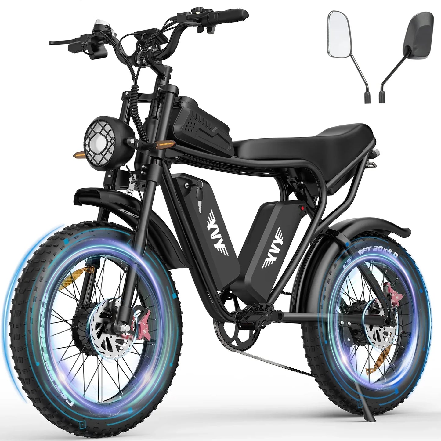 YVY C20 Pro 2000W 52V 40AH Electric Bike