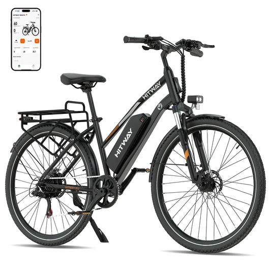 HITWAY BK27S Electric Bike - 250W Smart Commuter E-Bike