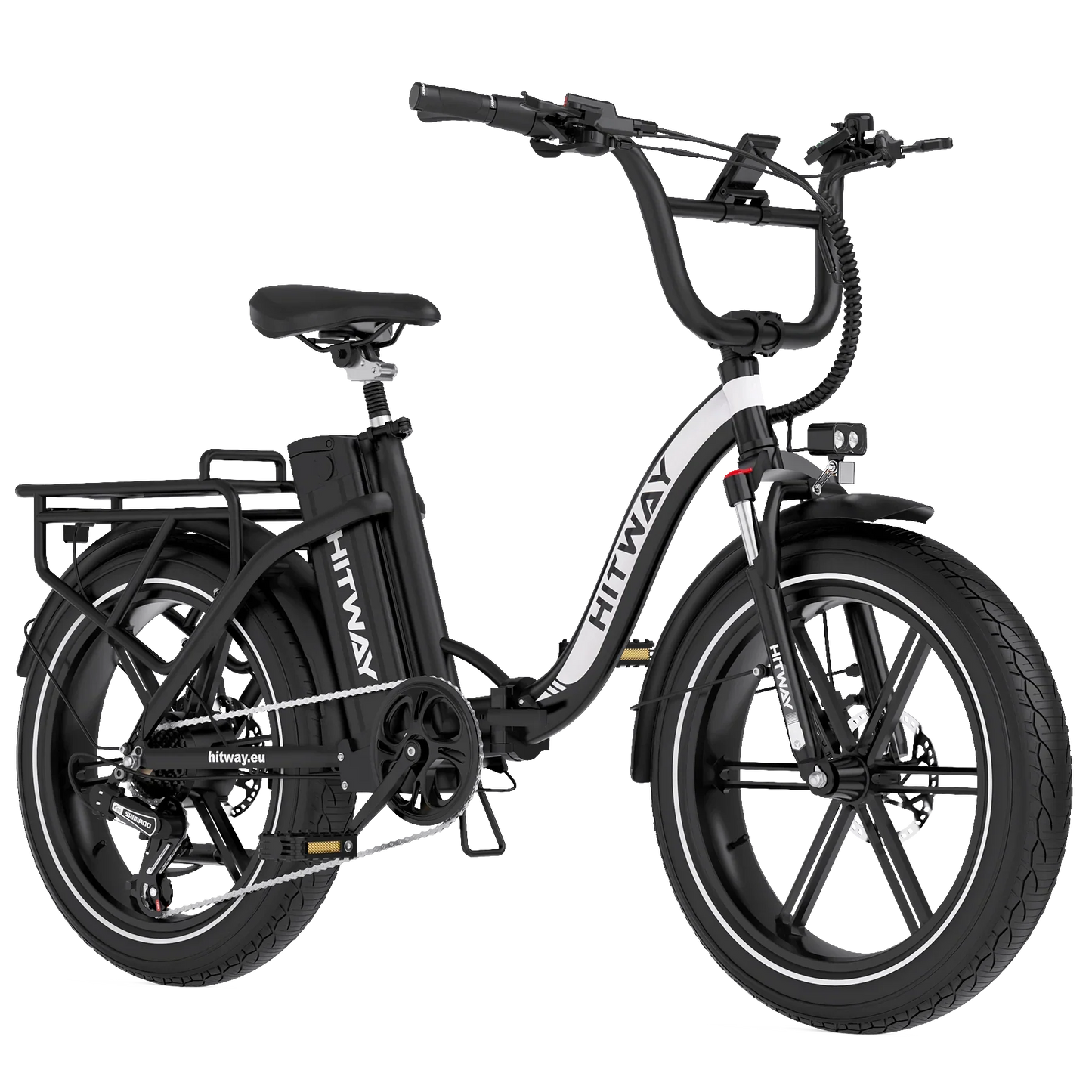 HITWAY BK6S Pro Folding Electric Bike with Fat Tyres