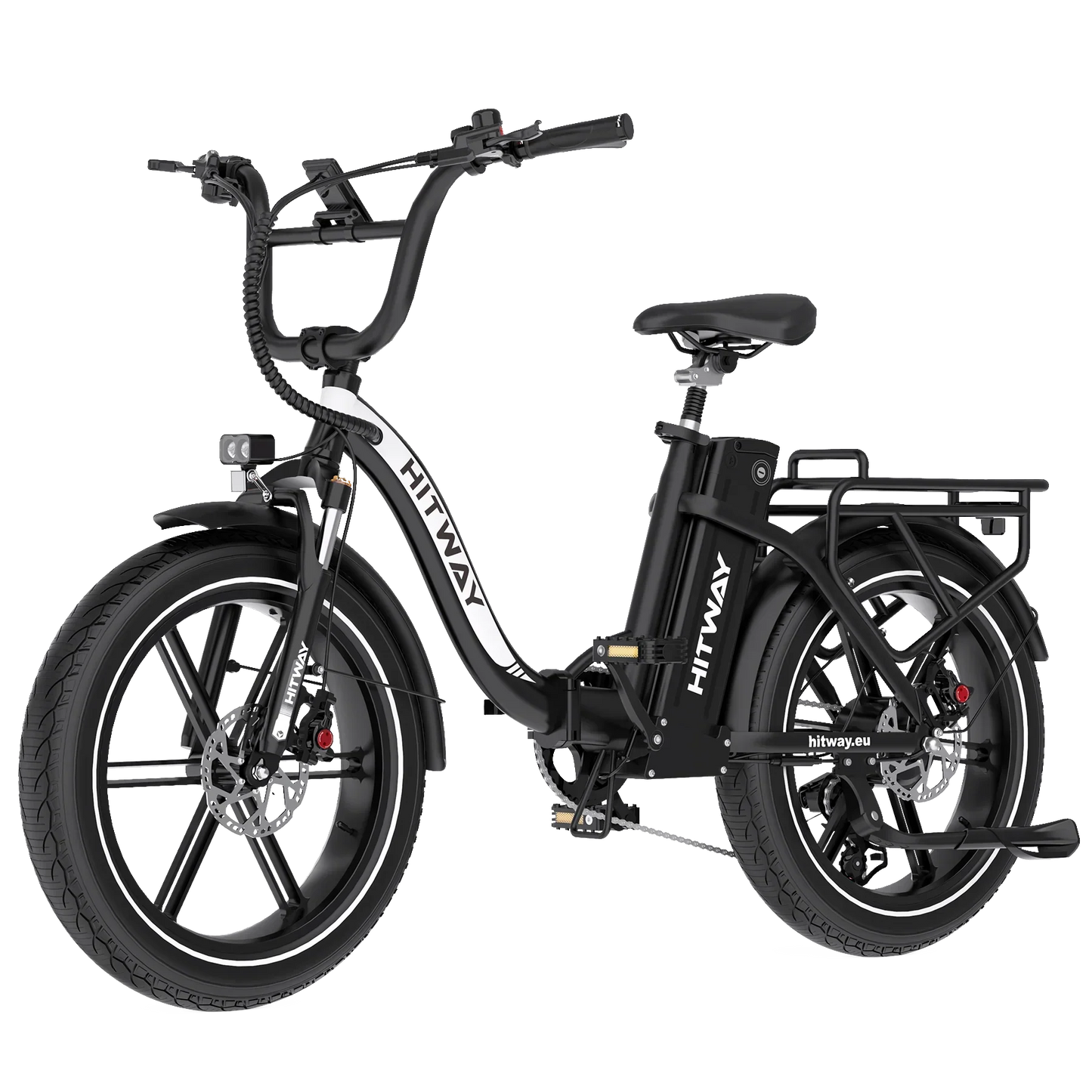 HITWAY BK6S Pro Folding Electric Bike with Fat Tyres