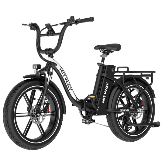 HITWAY BK6S Pro Folding Electric Bike with Fat Tyres