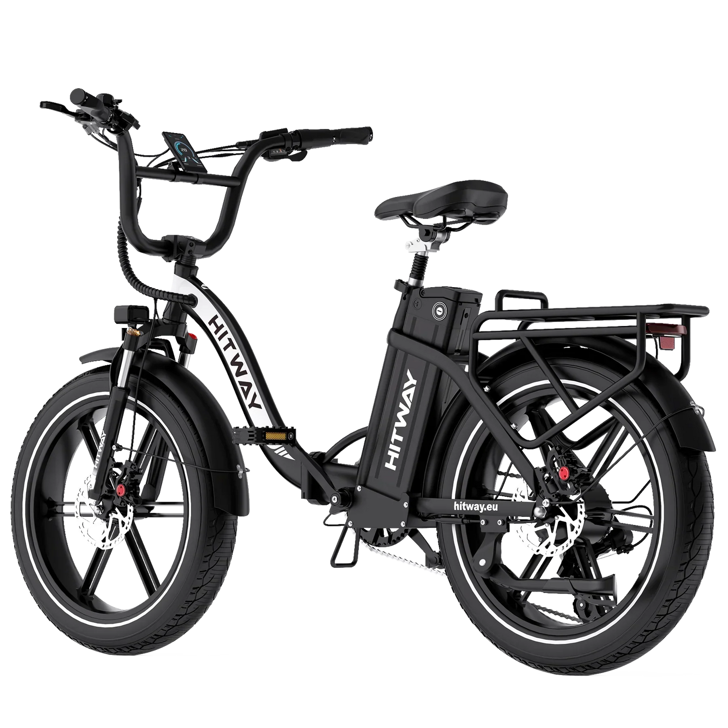 HITWAY BK6S Pro Folding Electric Bike with Fat Tyres