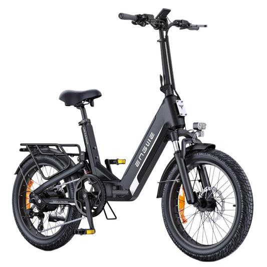 ENGWE L20 3.0 Boost Full-Suspension Compact E-Bike – 250W Hub, 75Nm Torque, 648Wh Battery
