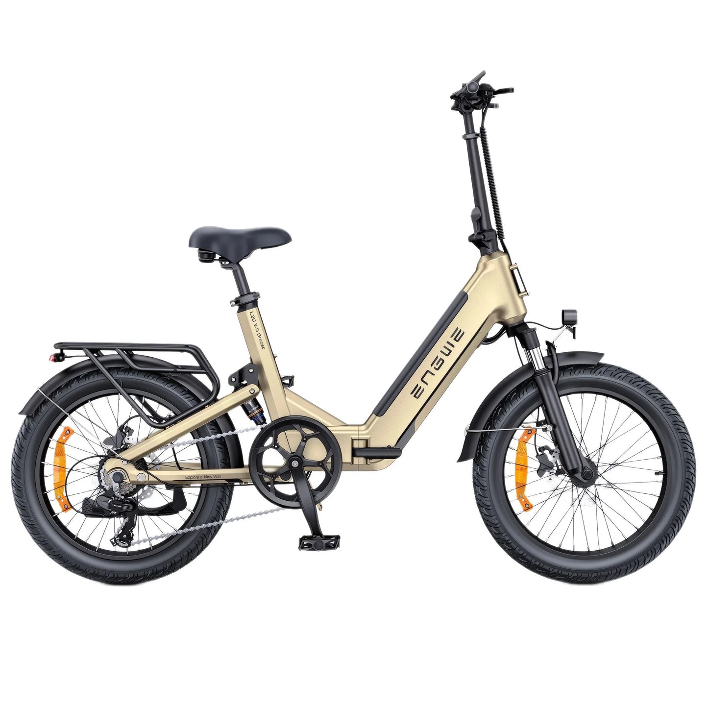 ENGWE L20 3.0 Boost Full-Suspension Compact E-Bike – 250W Hub, 75Nm Torque, 648Wh Battery